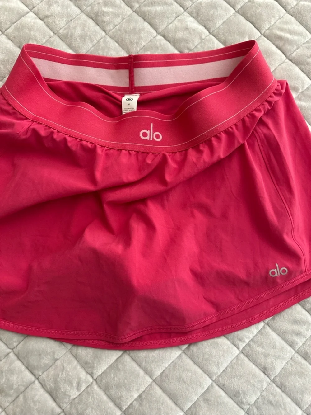 ALO Yoga Hot Pink Skirted Athletic Skort